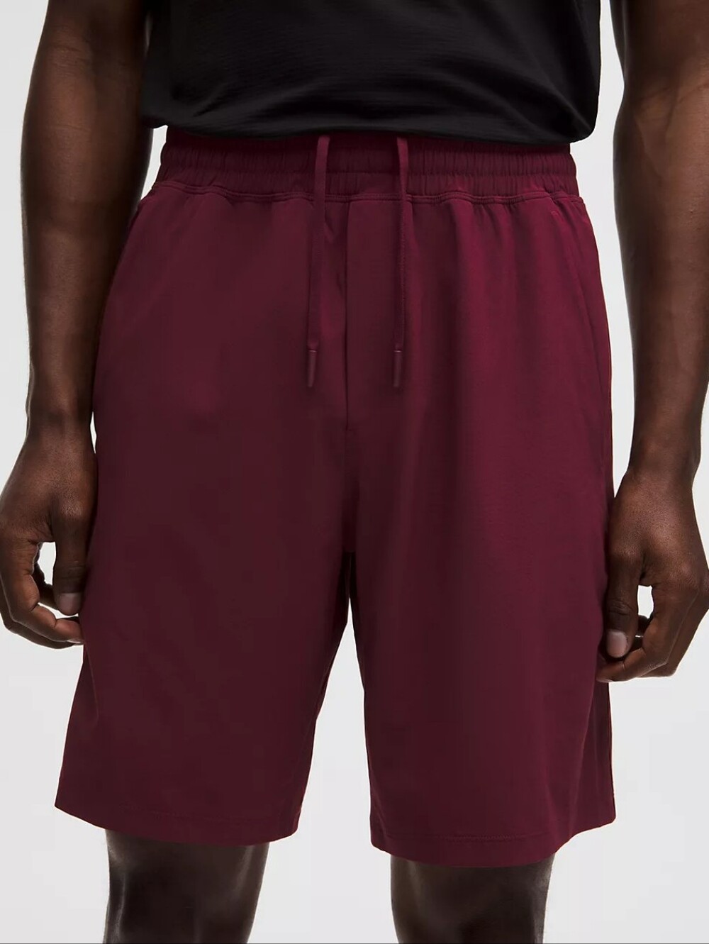 NWT Mens Lululemon Pace Breaker Linerless Short 9" Size S $78 BURGUNDY BAY